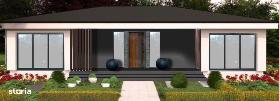 Casă cu 4 camere cu Teren 436 Mp în Domnești
