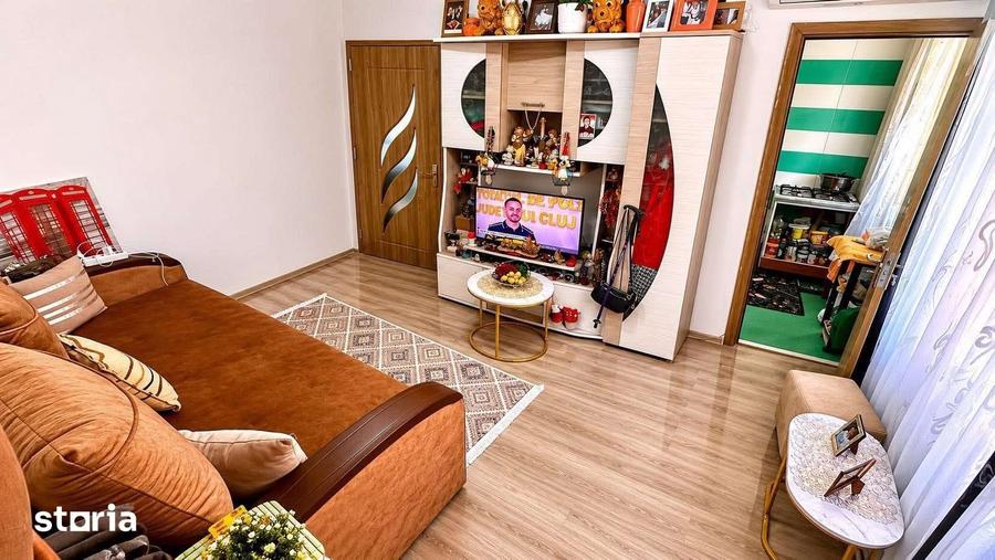Apartament cu 2 camere nedecomandat în Cornișa