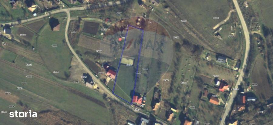 Teren de 3591 mp, în Aghireșu