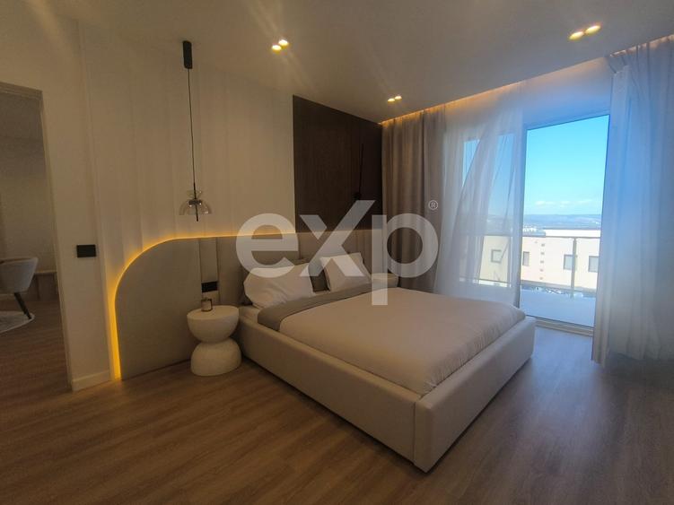 Apartament cu 2 camere semidecomandat, mobilat în Florești