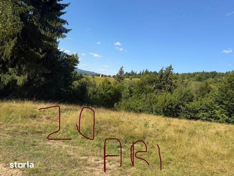 Teren de 2000 mp, în Vama