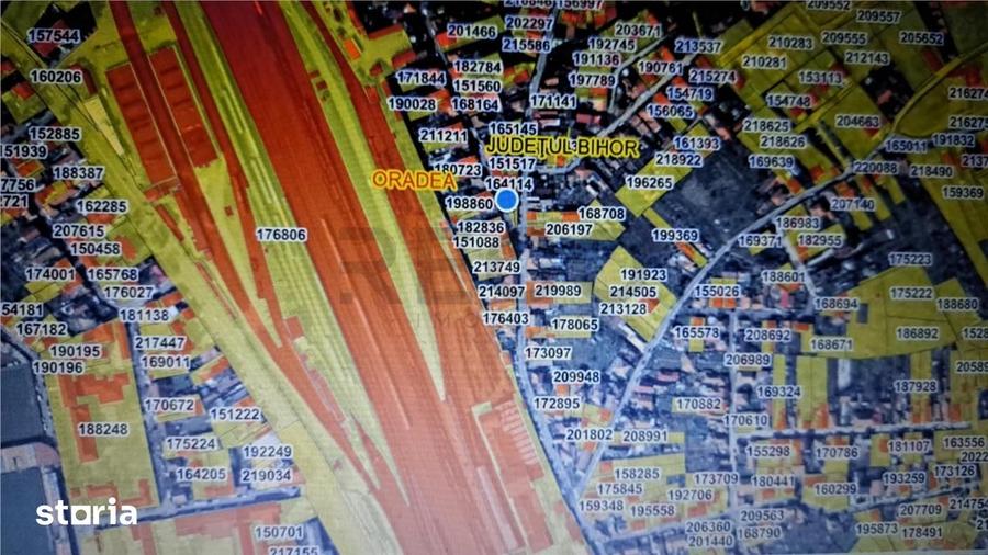 Teren de 624 mp, în Oșorhei