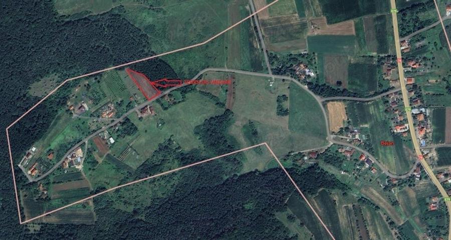 Teren de 2882 mp, în Bejan