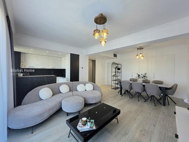 Apartament cu 3 camere decomandat, mobilat în Pipera