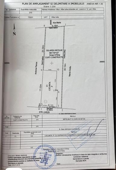 Casă cu 3 camere cu Teren 370 Mp în Central