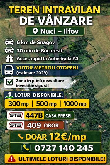 Teren intravilan Ilfov - 10
