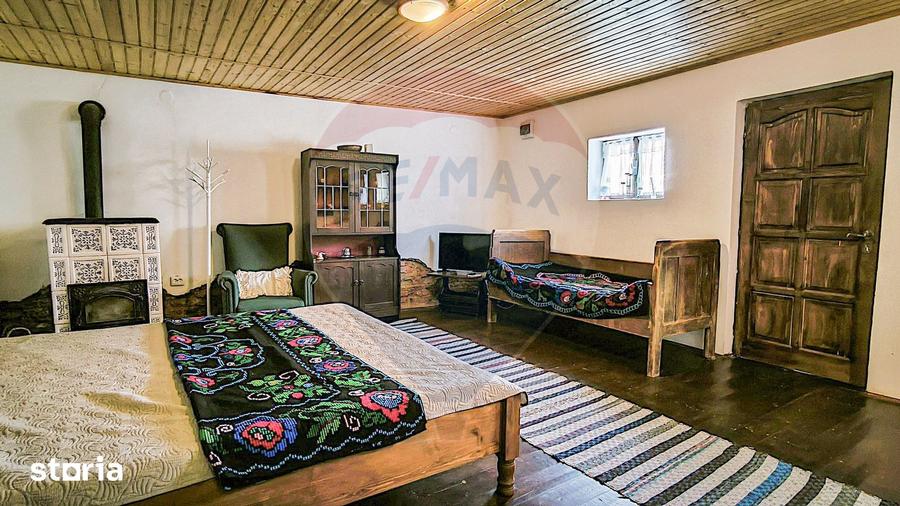 Casă cu 4 camere cu Teren 1631 Mp în Bruiu