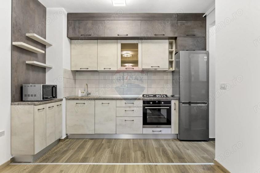 Apartament cu 2 camere semidecomandat, mobilat în UTA