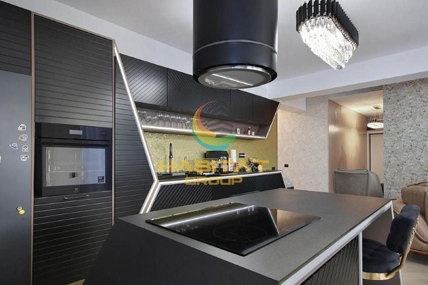 Apartament cu 5 camere decomandat, mobilat în Floreasca