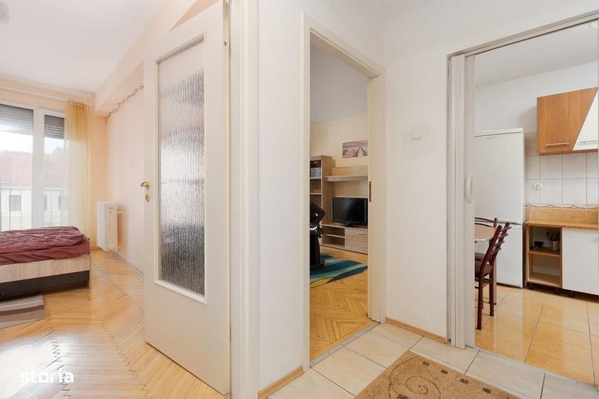 Apartament cu 2 camere decomandat în Ultracentral