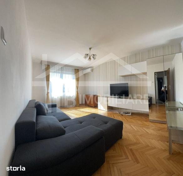 Apartament cu 3 camere semidecomandat, mobilat în Tudor Vladimirescu