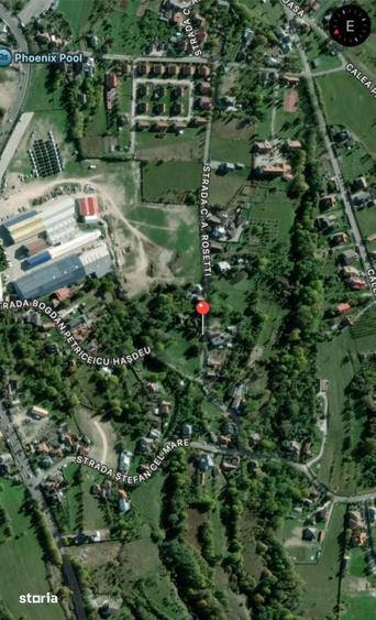 Teren de 1096 mp, în Central