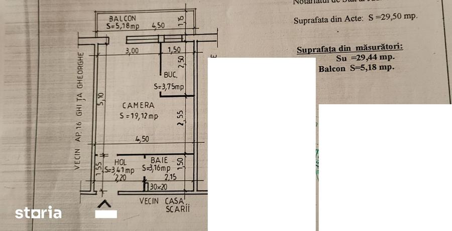 Garsoniera cu balcon Tomis 3 City 74000 euro - 15