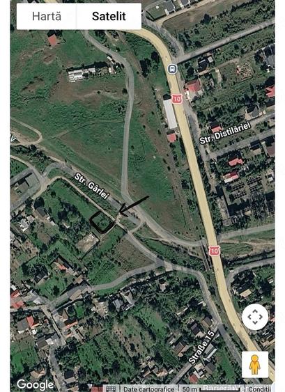 Teren de 700 mp, în Brădeanca