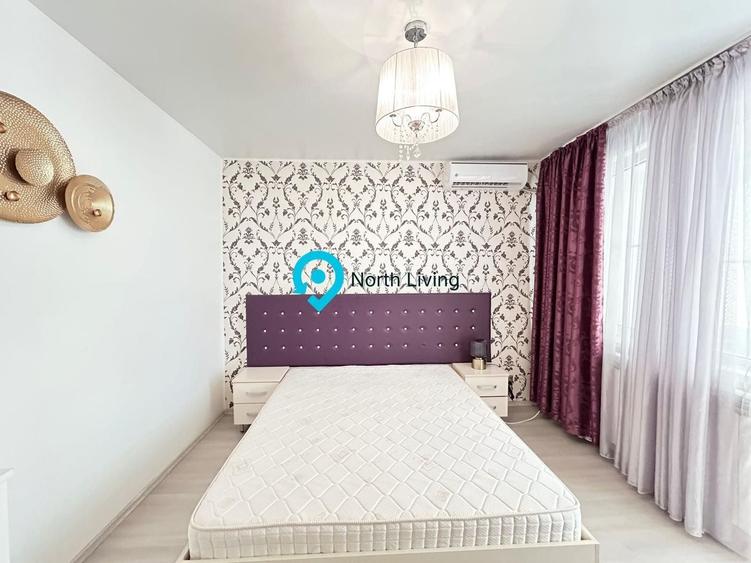 Apartament cu 3 camere semidecomandat, mobilat în Unirii