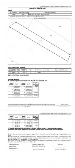 Vind tere intravilan 1575m2