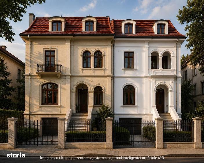 Casă cu 4 camere în Dorobanți