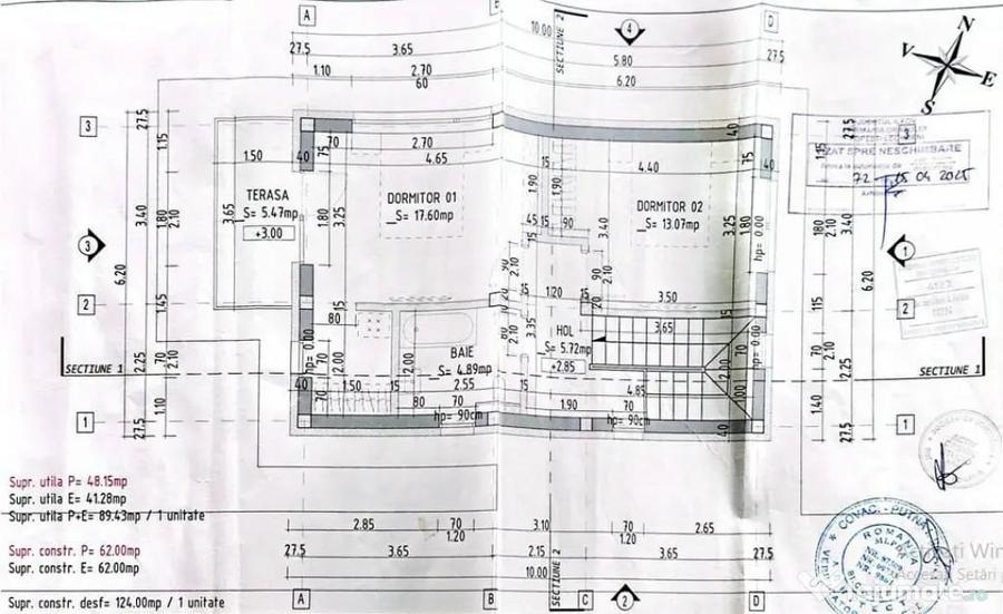Casă cu 3 camere cu Teren 257 Mp în Central