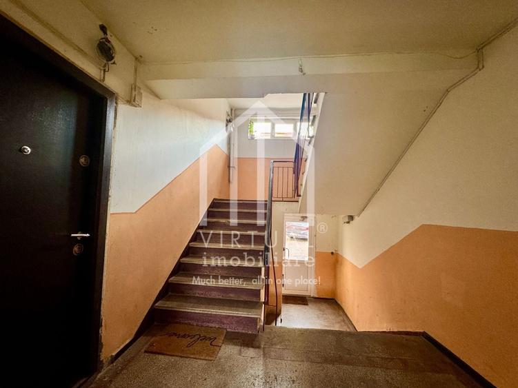 Apartament cu 3 camere semidecomandat, mobilat în Central