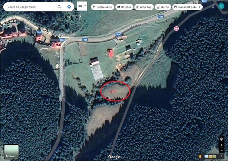 Teren de 2700 mp, în Poiana Sibiului
