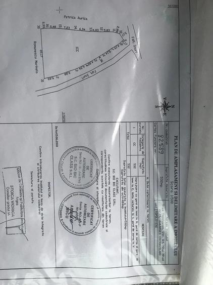 Teren de 532 mp, în Central