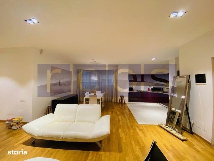 Apartament cu 3 camere, mobilat în Herăstrău