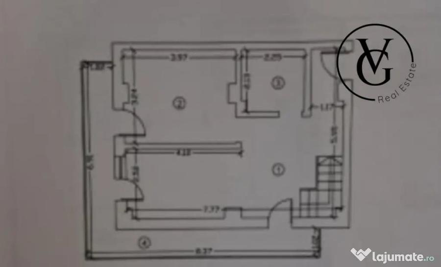 Apartament cu 4 camere decomandat în Nord