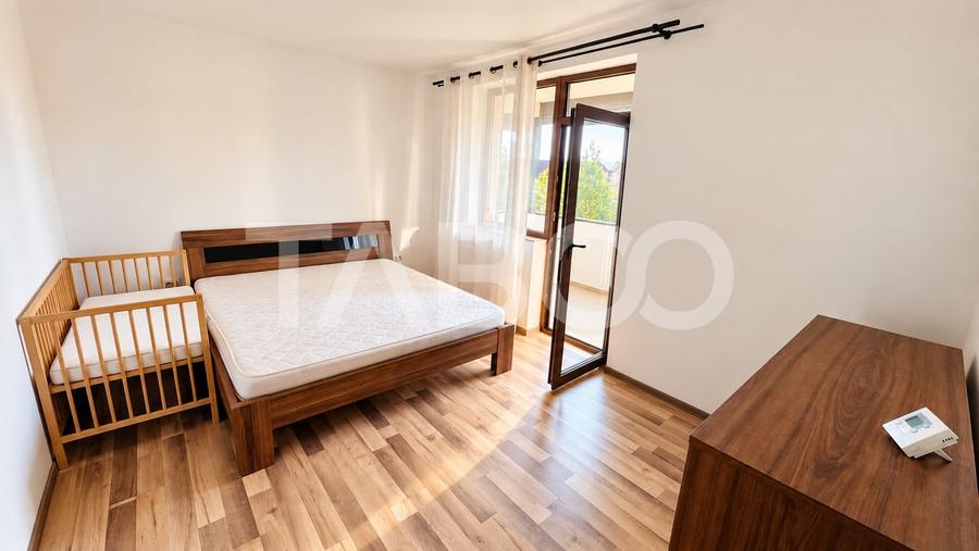 Apartament cu 3 camere decomandat, mobilat în Șelimbăr