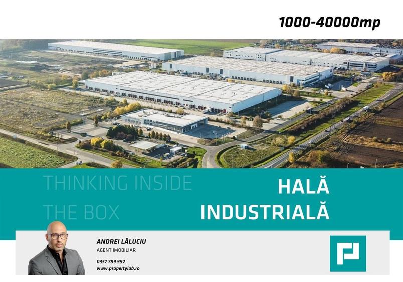 Spațiu industrial, de 5,000 mp, în Aurel Vlaicu