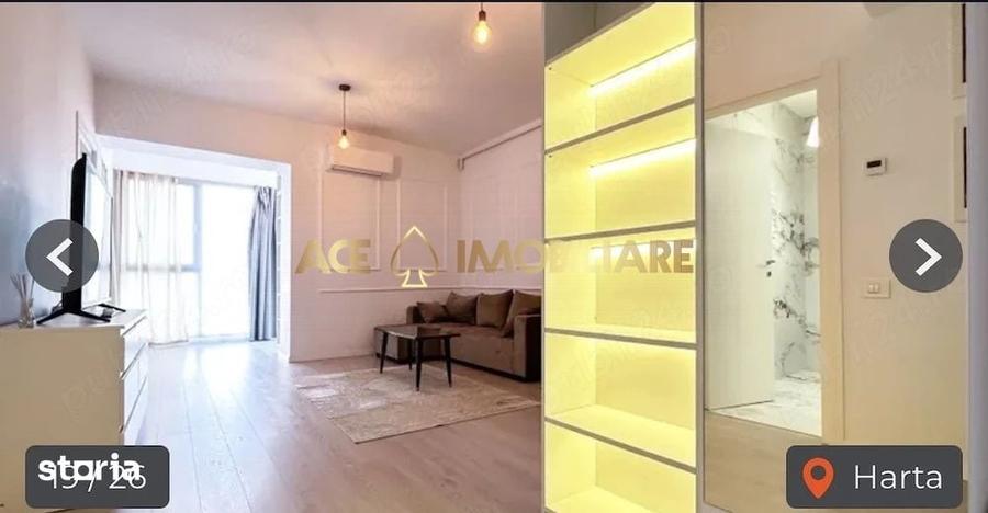 Apartament cu 2 camere, mobilat în Străulești