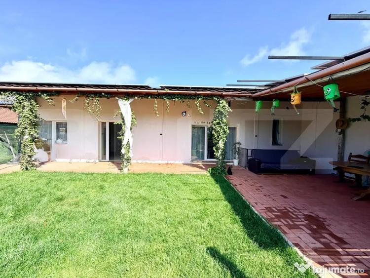 Casă cu 2 camere cu Teren 267 Mp în Sântimbru