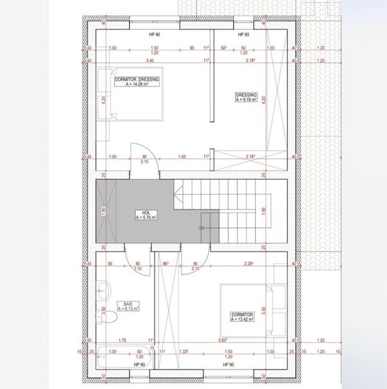 Duplex cu 4 camere cu Teren 275 Mp în Urseni