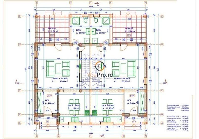 Casă cu 4 camere în Sânandrei