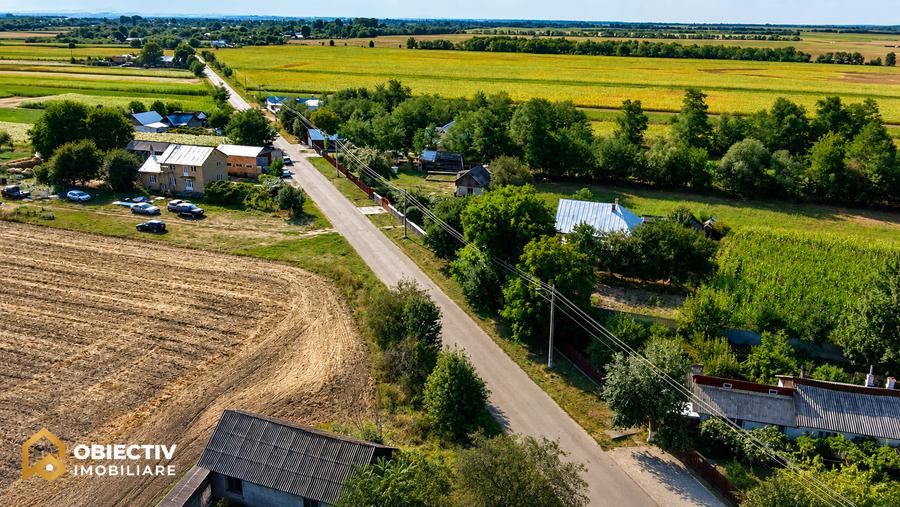 Casă individuală cu 3 camere cu Teren 997 Mp în Drăgănești
