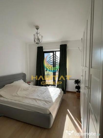 Apartament cu 2 camere semidecomandat, mobilat în Tineretului
