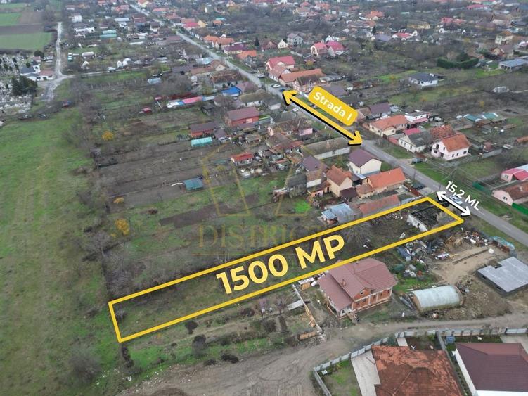Teren Construcții intravilan de 1500 mp, în Șag