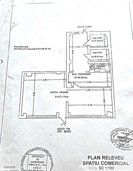 Spațiu comercial, de 100 mp, în Poarta 6