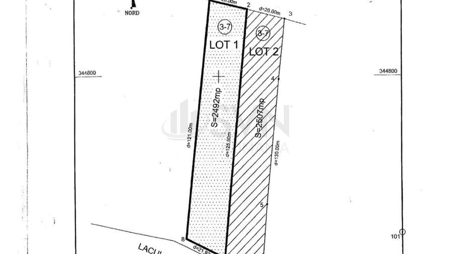Teren Construcții intravilan de 2500 mp, în Sisești
