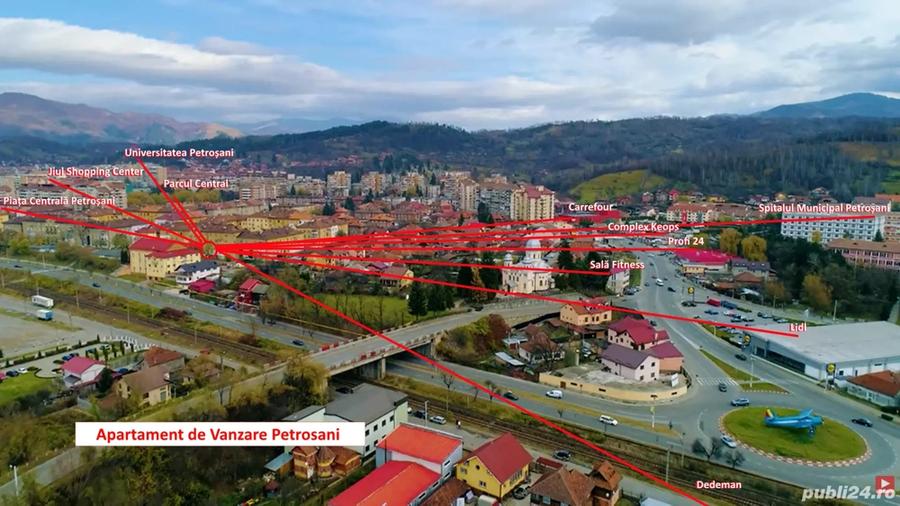 Apartament cu 2 camere decomandat în Petros