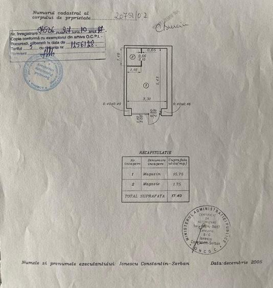 Spațiu comercial, de 17.39999961853 mp, în Floreasca