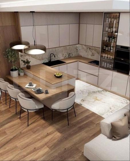 Apartament 3 camere, finisaje premium , terasa 36mp, Tractorul - 1
