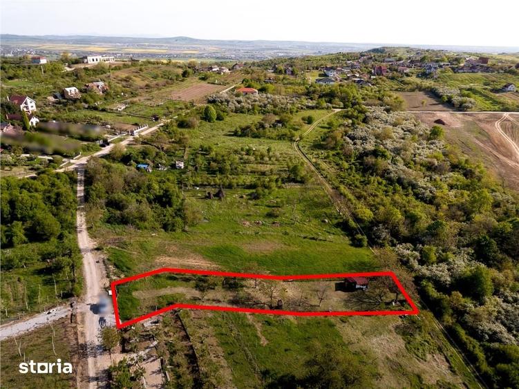 Teren de 1129 mp, în Paleu