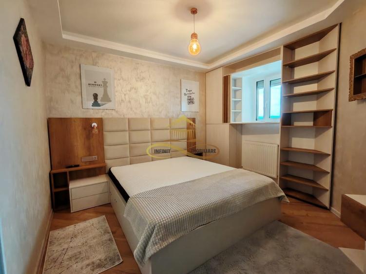 Apartament cu 2 camere semidecomandat, mobilat în Nord