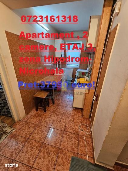Apartament cu 2 camere în Hipodrom