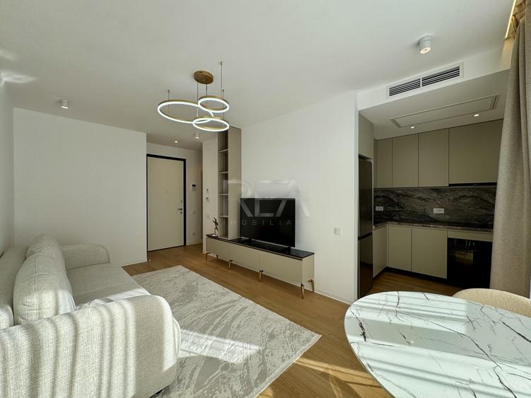 Apartament cu 2 camere semidecomandat, mobilat în Aviației