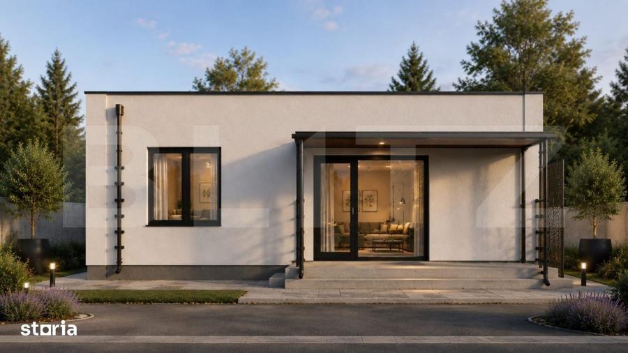 Casa parter, 85 mpu si 300 mp teren bilateral, zona Bransite - 2