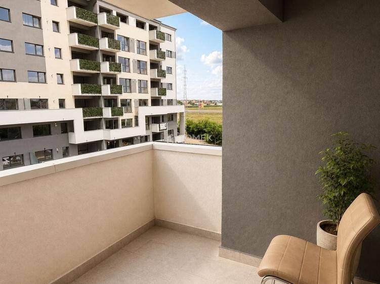 Apartament cu 2 camere nedecomandat, mobilat în Rulmentul
