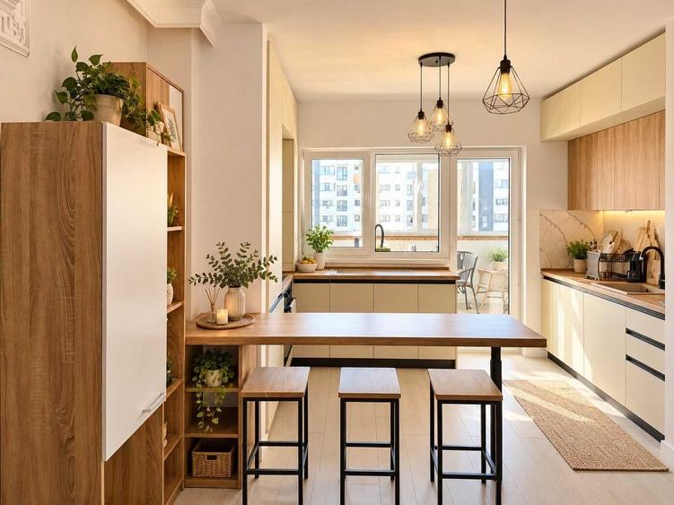 Apartament cu 2 camere decomandat în Central