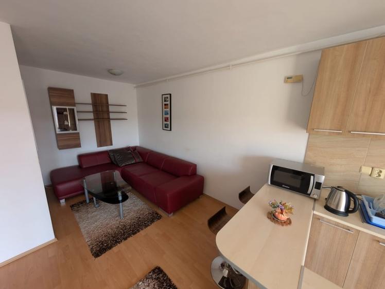 Apartament cu 2 camere semidecomandat, mobilat în Baciu
