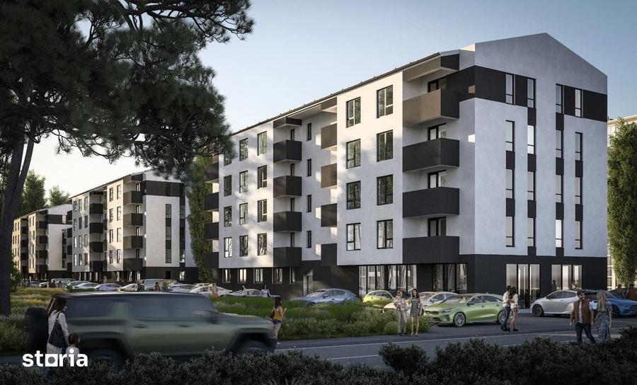 Apartament cu 3 camere decomandat în Chiajna